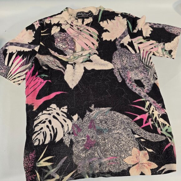 Cashmere Wool Sweaters Lot of 4 Crafters Cutters Repurpose Upcycle Recycle Flaws - Picture 5 of 10